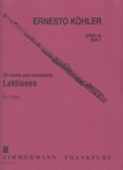 Köhler, Ernesto : 20 Esercizi melodici facili e progressivi op. 93 vol. 1, per Flauto