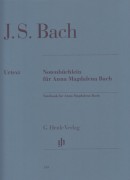 Bach, Johann Sebastian : Quaderno di Anna Magdalena, per Clavicembalo. Urtext