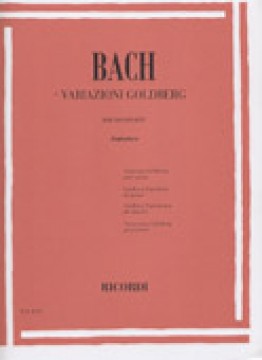 Bach, Johann Sebastian : Variazioni Goldberg BWV 988, per Pianoforte