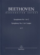 Beethoven, Ludwig van : Sinfonia n. 1 op. 21. Partitura tascabile. Urtext