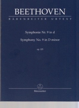 Beethoven, Ludwig van : Sinfonia n. 9 op. 125. Partitura tascabile. Urtext Beethoven, Ludwig van : Sinfonia n. 9 op. 125. Partitura tascabile. Urtext