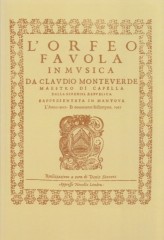 Monteverdi, Claudio : L’Orfeo. Partitura tascabile