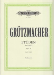 Grützmacher, Friedrich : Studi per Violoncello op. 38, vol. I