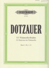 Dotzauer, Justus Johann F. : 113 Esercizi per Violoncello, vol. I