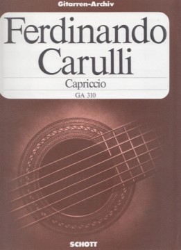 Carulli, Ferdinando : Capriccio per Chitarra