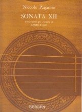 Paganini, Niccolò : Sonata XII, per Chitarra
