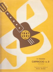 Paganini, Niccolò : Capriccio n. 9 (frammento), per Chitarra