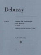 Debussy, Claude : Sonata in re minore, per Violoncello e Pianoforte. Urtext