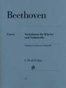 Beethoven, Ludwig van : Variazioni per Violoncello e Pianoforte. Urtext