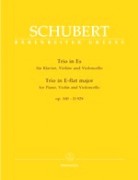 Schubert, Franz : Trio op. 100 D 929, per Pianoforte, Violino e Violoncello. Set parti. Urtext