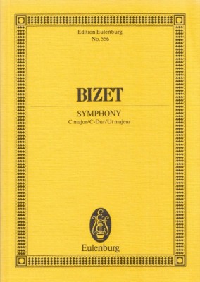 Bizet, Georges : Sinfonia in do. Partitura tascabile