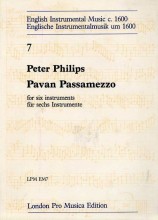 Philips, Peter : Pavan Passamezzo, per 6 strumenti Philips, Peter : Pavan Passamezzo, per 6 strumenti