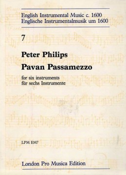 Philips, Peter : Pavan Passamezzo, per 6 strumenti