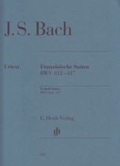 Bach, Johann Sebastian : Suites francesi, per Clavicembalo. Urtext