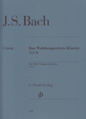 Bach, Johann Sebastian : Il Clavicembalo ben temperato, vol. II. Urtext