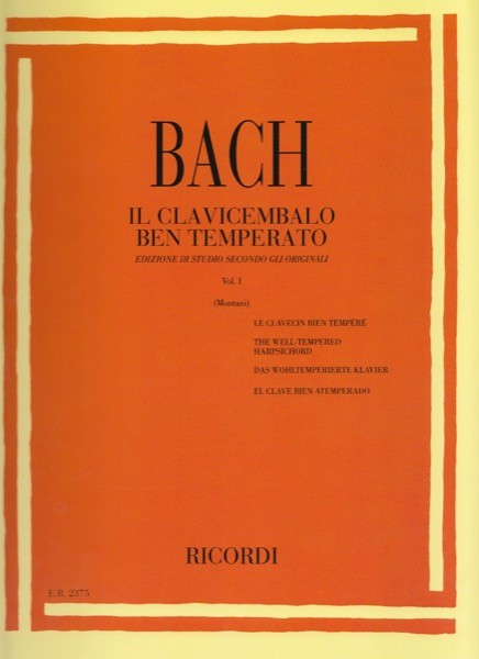 Clavicembalo Ben Temperato Bach Glenn Gould