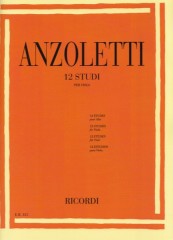 Anzoletti, M. : 12 studi, per Viola