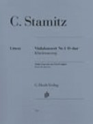 Stamitz, Carl : Concerto in re per Viola e Orchestra nr. 1, riduzione per Viola e Pianoforte. Urtext