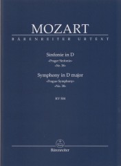 Mozart, Wolfgang Amadeus : Sinfonia n. 38 in re KV 504 Prague. Partitura tascabile. Urtext