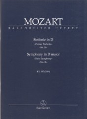 Mozart, Wolfgang Amadeus : Sinfonia n. 31 in re KV 297 Pariser Sinfonie. Partitura tascabile. Urtext