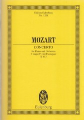 Mozart, Wolfgang Amadeus : Concerto per Pianoforte e Orchestra KV 413. Partitura tascabile