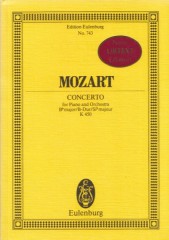 Mozart, Wolfgang Amadeus : Concerto per Pianoforte e Orchestra KV 450. Partitura tascabile. Urtext