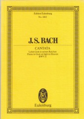Bach, Johann Sebastian : Cantata BWV 11, Lobet Gott in Seinen Reichen.Partitura tascabile