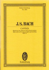 Bach, Johann Sebastian : Cantata BWV 6, Bleib bei uns, denn es will Abend werden . Partitura tascabile