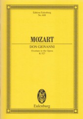 Mozart, Wolfgang Amadeus : DON GIOVANNI KV 527. Ouverture. Partitura tascabile