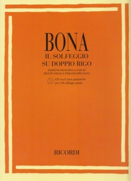 Bona, Pasquale : Il solfeggio su doppio rigo