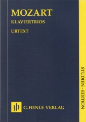 Mozart, Wolfgang Amadeus : Piano Trios, per Violino, Violoncello e Pianoforte.Partitura tascabile. Urtext