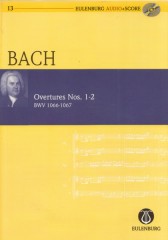 Bach, Johann Sebastian : Orchestral Suite nn. 1-2 BWV 1066 - 1067. Partitura tascabile + Cd