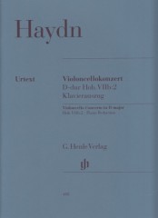 Haydn, Franz Joseph : Concerto per Violoncello e Orchestra in re, riduzione per Violoncello e Pianoforte. Urtext