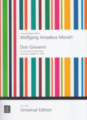 Mozart, Wolfgang Amadeus : Don Giovanni, per 2 Violini o Flauti. Da un’edizione del 1809 ca.