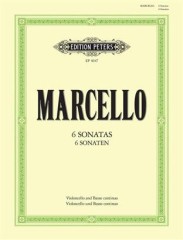 Marcello, Benedetto : 6 Sonate per Violoncello e Basso Continuo
