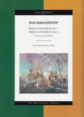 Rachmaninov, Sergej : Piano Concertos Nos. 1, 2. Partitura