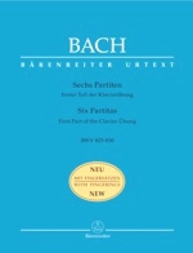 Bach, Johann Sebastian : Partite per Clavicembalo. Urtext