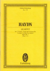 Haydn, Franz Joseph : Quartetto d’Archi op. 2 n. 1. Partitura tascabile Haydn, Franz Joseph : Quartetto d’Archi op. 2 n. 1. Partitura tascabile