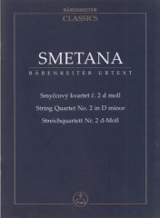 Smetana, Bedřich : Quartetto per Archi n. 2. Partitura tascabile. Urtext Smetana, Bedřich : Quartetto per Archi n. 2. Partitura tascabile. Urtext