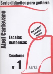 Carlevaro, Abel : Cuaderno I: escalas diatonicas, per Chitarra