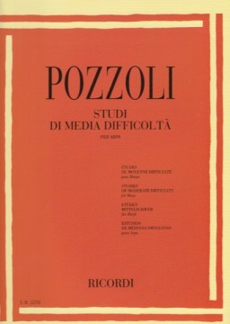Pozzoli, Ettore : Studi di media difficoltà per Arpa