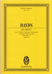 Haydn, Franz Joseph : Quartetto d’Archi op. 2 n. 4. Partitura tascabile Haydn, Franz Joseph : Quartetto d’Archi op. 2 n. 4. Partitura tascabile