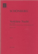 Schönberg, Arnold : Verklärte Nacht op. 4, per Orchestra d’archi (1899, 1917). Revisione del 1943. Partitura tascabile