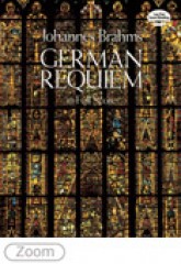 Brahms, Johannes : Ein deutsches Requiem. Partitura