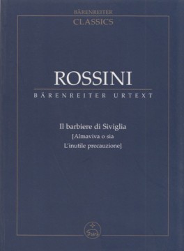 Rossini, Gioachino : Il barbiere di Siviglia. Partitura tascabile. Urtext