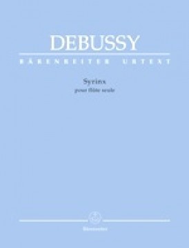 Debussy, Claude : Syrinx, per Flauto solo. Urtext