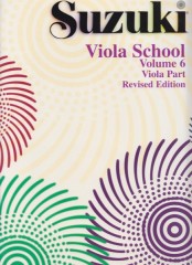 Suzuki : Viola School, vol. 6. Viola Part