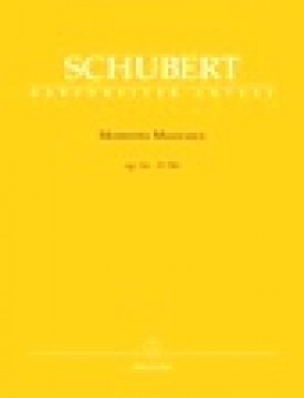 Schubert, Franz : Momenti musicali, per Pianoforte. Urtext
