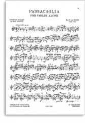 Biber, Heinrich Ignaz Franz : Passacaglia, per Violino Biber, Heinrich Ignaz Franz : Passacaglia, per Violino