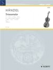 Händel, Georg Friedrich : 9 Triosonate op. 2 per 2 Violini, Basso continuo, Violoncello ad libitum: nr. 2 Händel, Georg Friedrich : 9 Triosonate op. 2 per 2 Violini, Basso continuo, Violoncello ad libitum: nr. 2